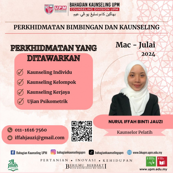 GUIDANCE AND COUNSELING SERVICES NURUL IFFAH